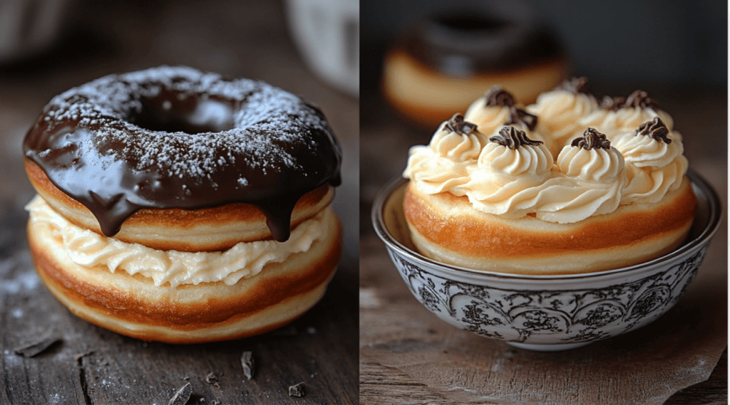 Difference between Boston Cream and Bavarian Cream