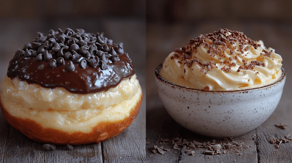 custard-based cream fillings