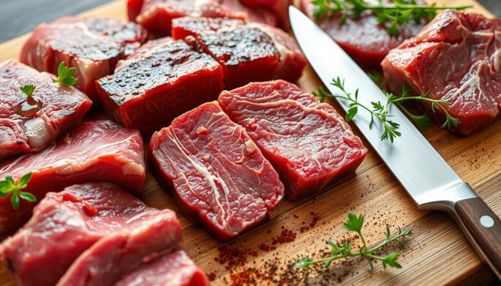 selecting cube steak selecting cube steak